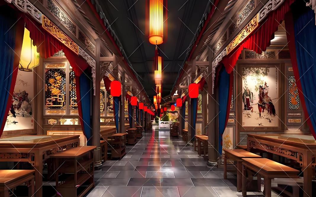 餐飲店裝修案例效果圖 餐飲店裝修案例效果圖