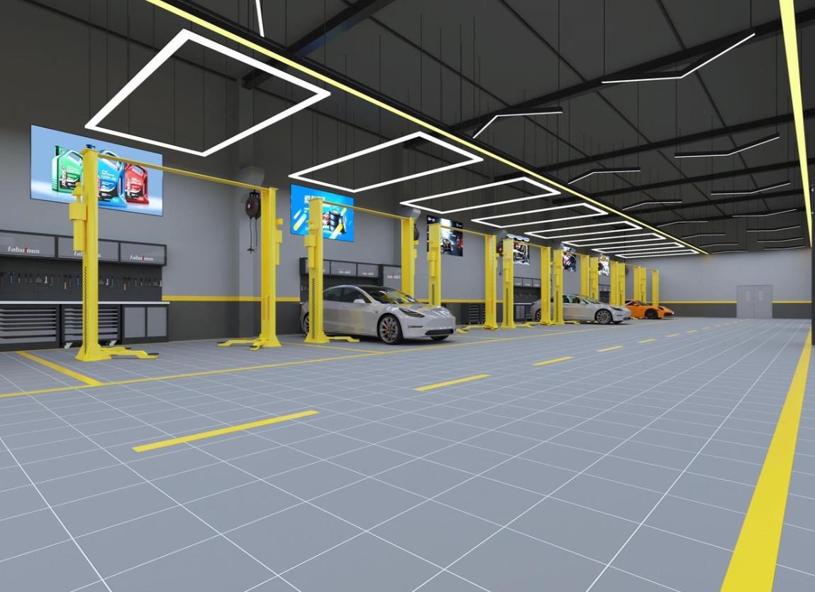 汽車維修店面設(shè)計(jì)案例