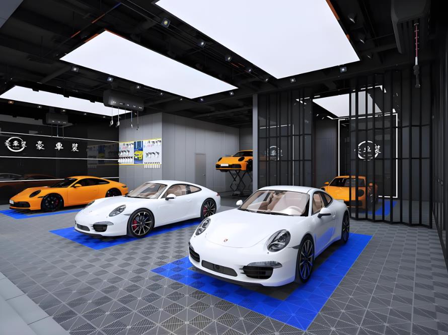 豪車裝汽車改裝店設(shè)計(jì)方案