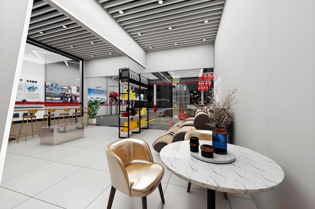 汽車維修店裝修效果圖