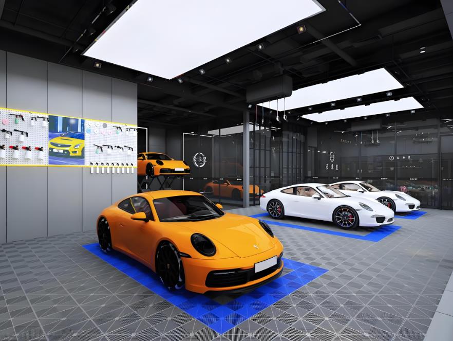 豪車裝汽車改裝店設(shè)計(jì)方案