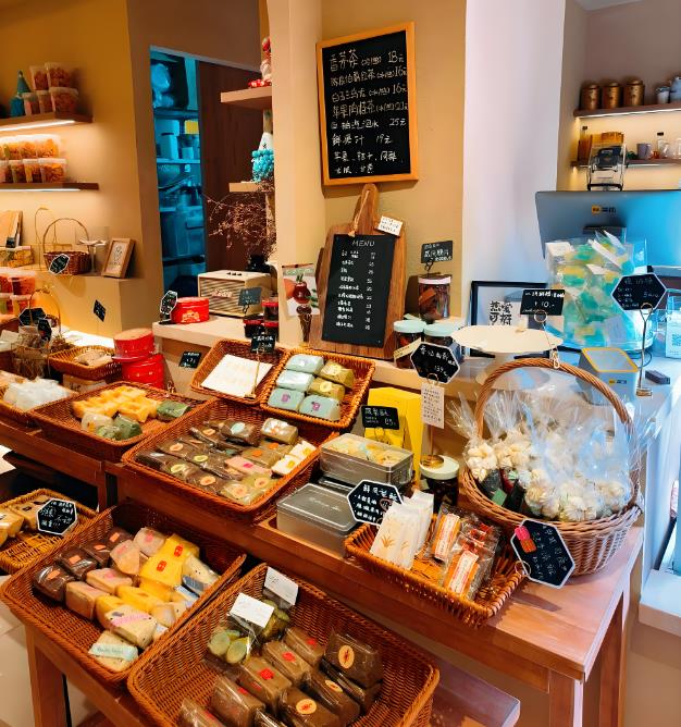 甜品店的夢幻設計效果圖