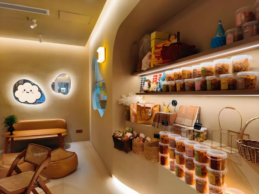 甜品店的夢幻設計效果圖