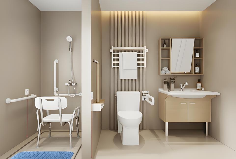 不銹鋼扶手加防滑瓷磚貼 不銹鋼扶手加防滑瓷磚貼