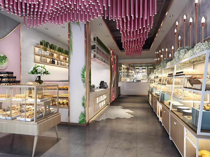 重慶烘焙店裝修，70平米烘焙店裝修費(fèi)用