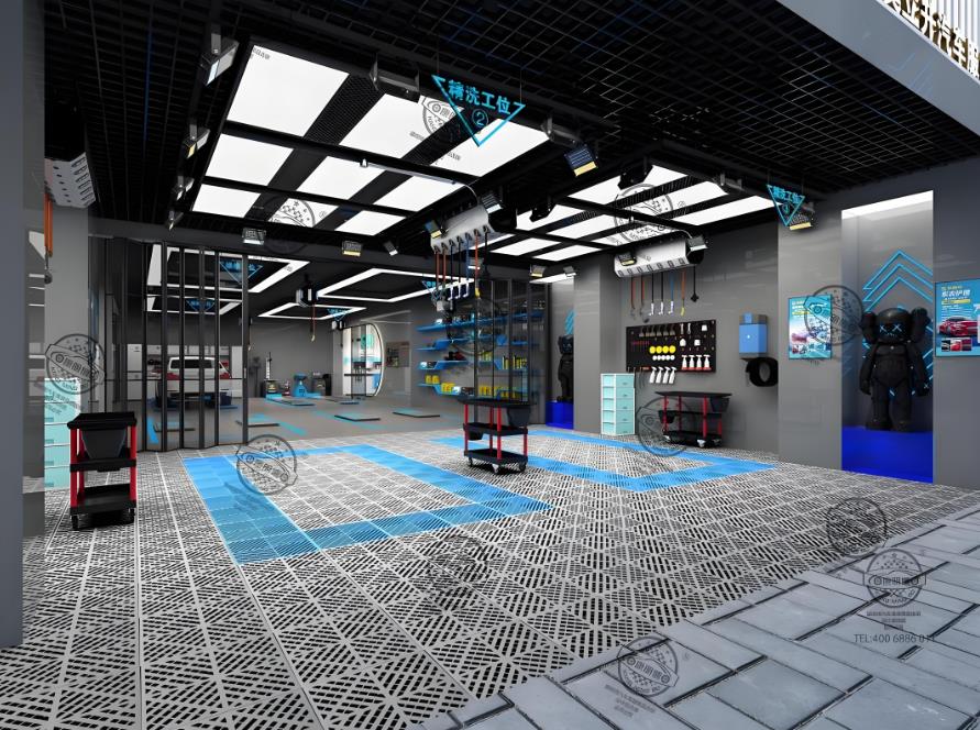 重慶汽車美容店裝修多少錢？