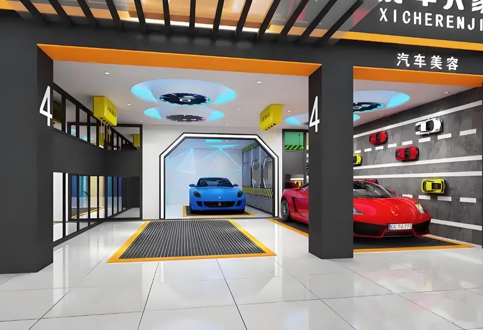 現(xiàn)代簡(jiǎn)約風(fēng)汽車維修店設(shè)計(jì)全解析