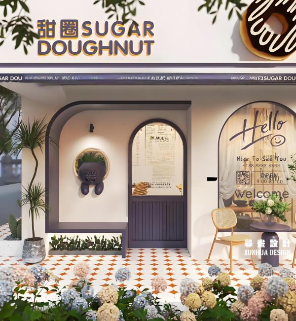 3萬塊就能搞定甜品店裝修的秘訣來啦?